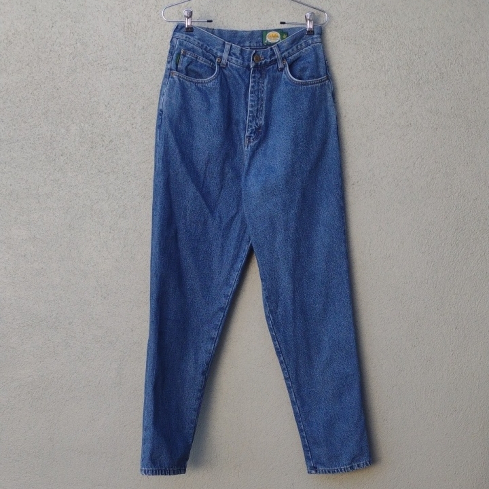 Cabela's Flannel Lined High-Rise Non-stretch Blue Jeans Women's 10L Long 10 Tall